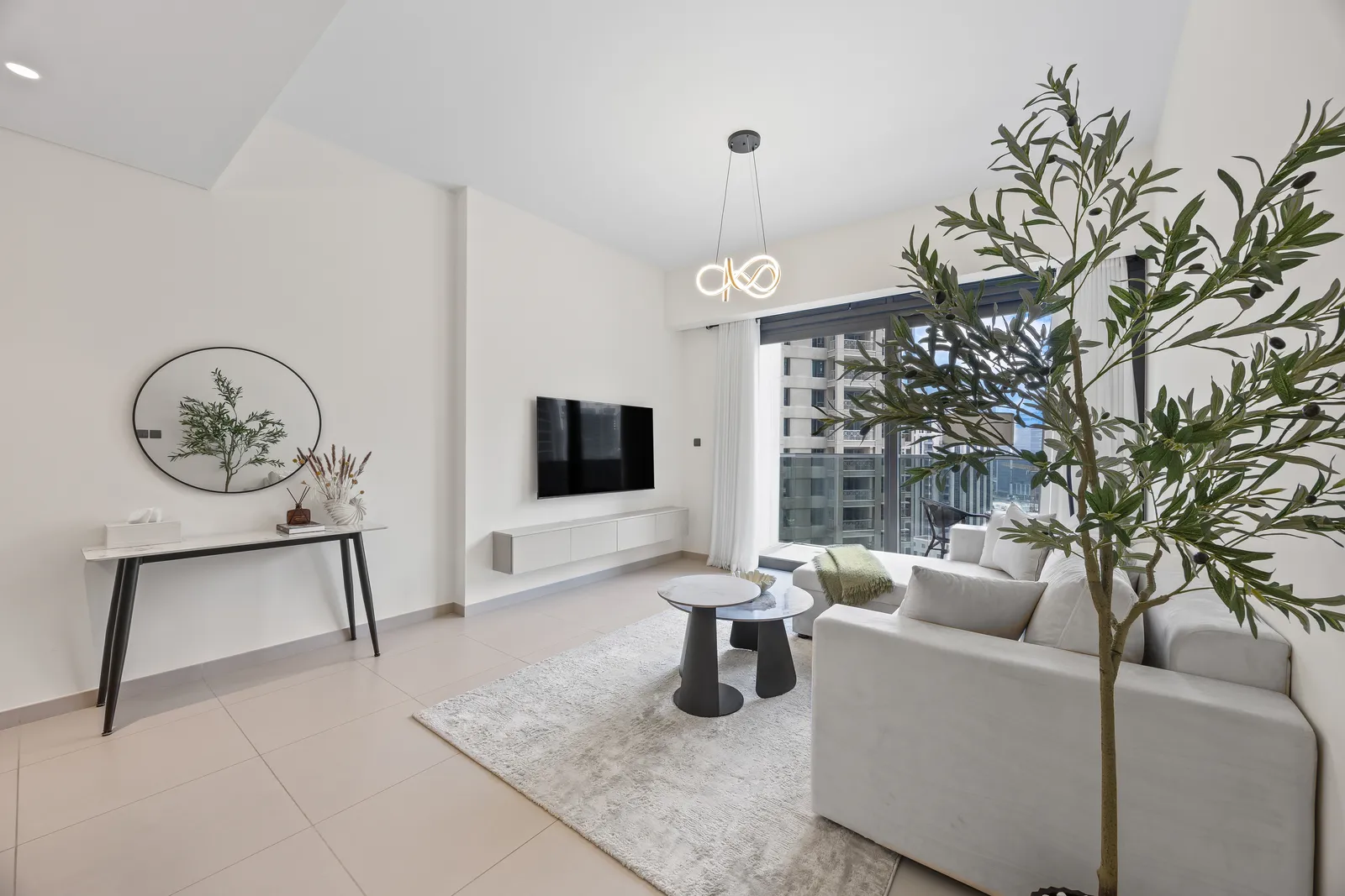 Act Tower 1BR — Unit 5 | Walk to Burj Khalifa & Dubai Mall